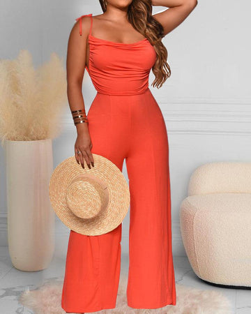 Lace Wide Leg Jumpsuit