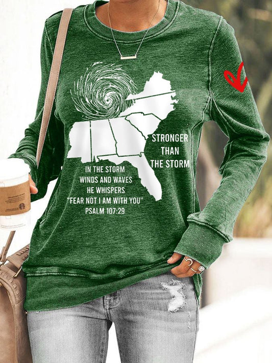 Women's Southeast Strong Stronger Than The Storm I’m With You Sweatshirt