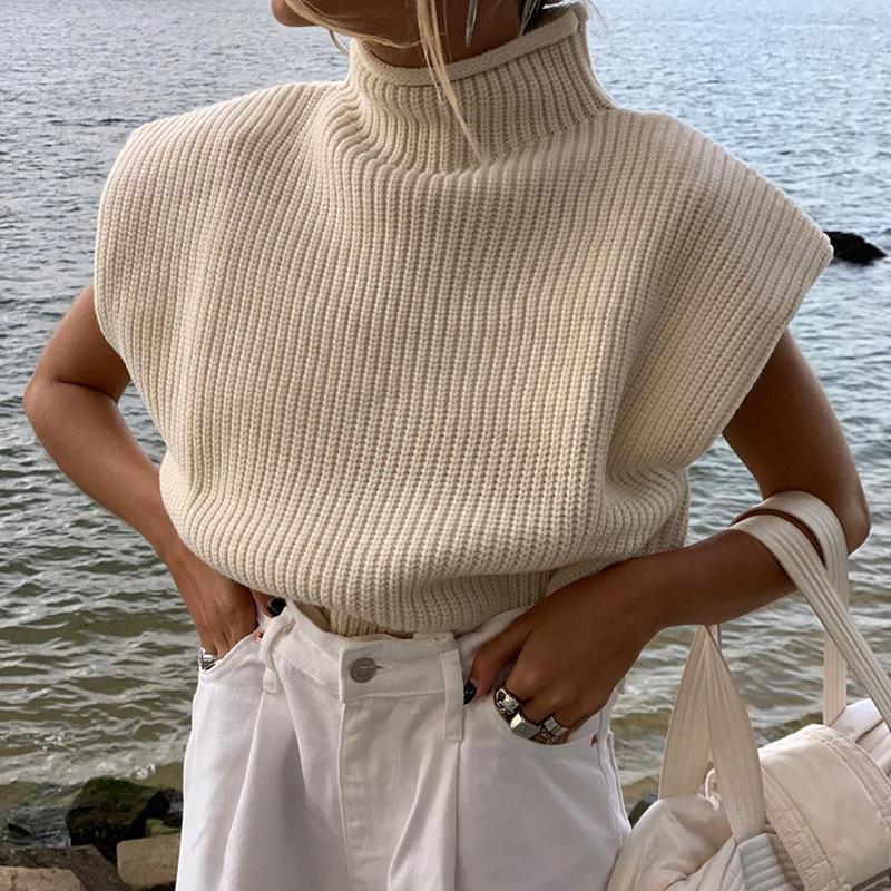 🔥Christmas Sale 🎁🎄-50% OFF-Stylish Turtleneck Sweater Vest