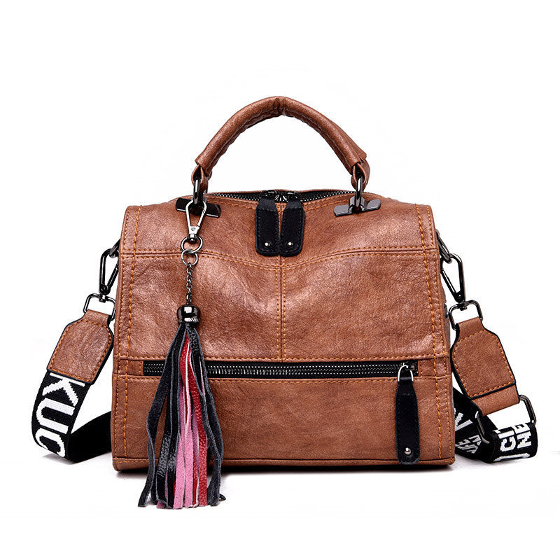 Soft Leather Fashion Tote