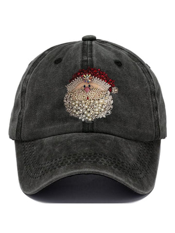 Christmas Santa Claus Print Hat