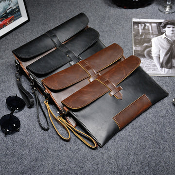 New Personalized Design Men's Hand Mobile Phone Bag