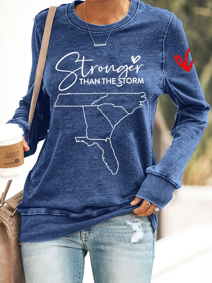 Women's Southeast Strong Stronger Than The Storm Sweatshirt