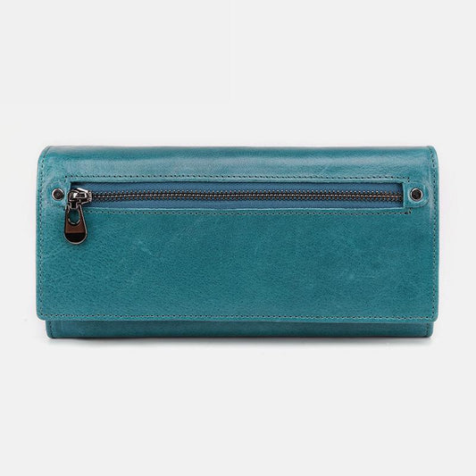 Genuine Leather RFID Vintage Wallet