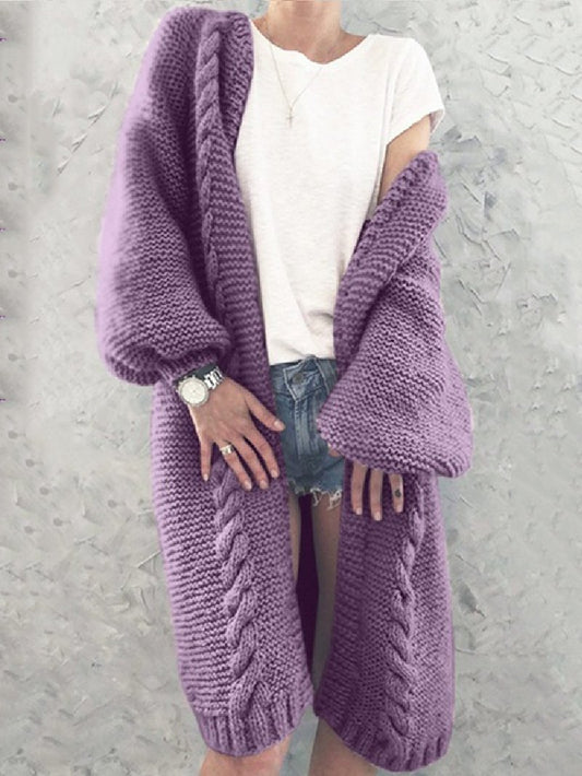 🔥Christmas Sale 🎁🎄-50% OFF-Autumn/Winter Loose Mid-Length Sweater Cardigan