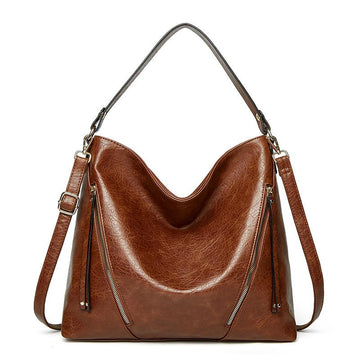 Diagonal straddle hand-held large bag women's fashionable women's shoulder bag