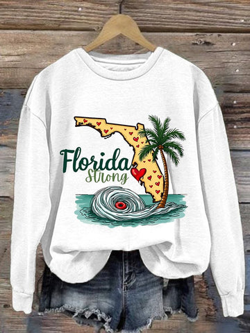 Women's Florida Strong Printed Sweatshirt