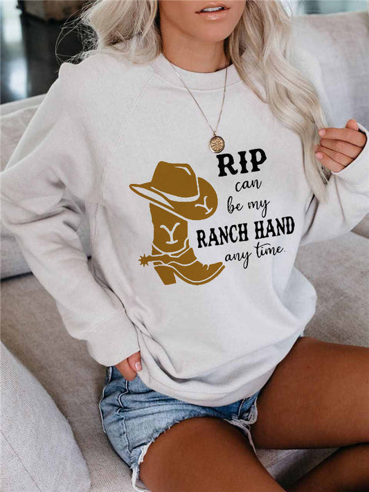 Western Spirit Inspired Graphic Sweatshirt