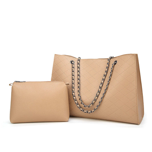 Rhinestone Women's Large Capacity Double Bags