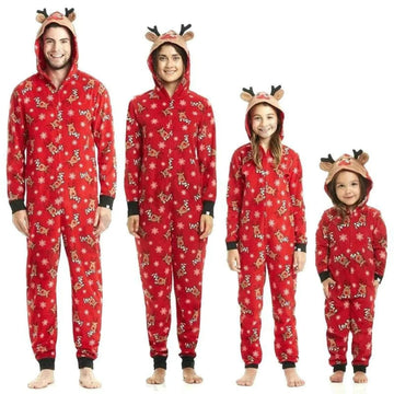 Christmas Reindeer Matching Family Outfits