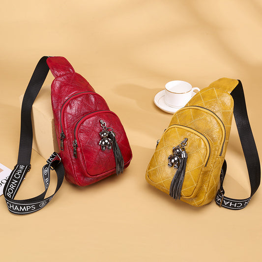 New Fashion Retro Large Capacity Ladies Shoulder Crossbody Bag