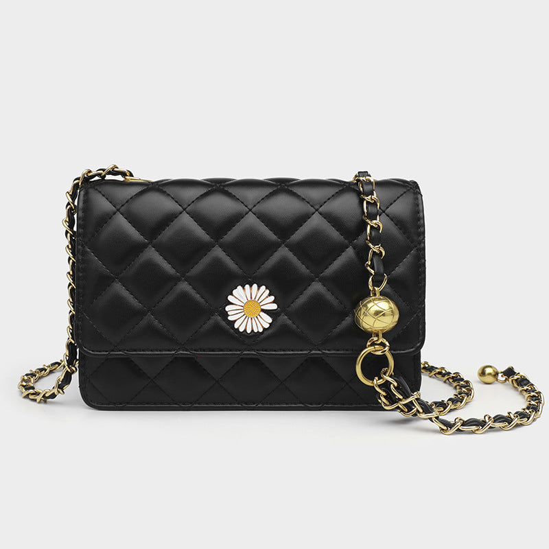 Little Chrysanthemum Diamond Chain Bag