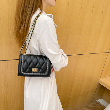 Single Shoulder Woven Chain Simple Single Shoulder Crossbody Bag