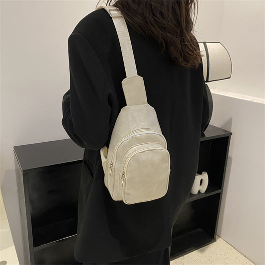 Simple Fashion Casual Foreign Fashion Outdoor Large Capacity Crossbody Bag