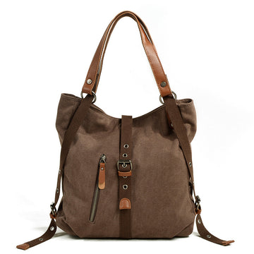 Multifunctional Canvas Shoulder Bag