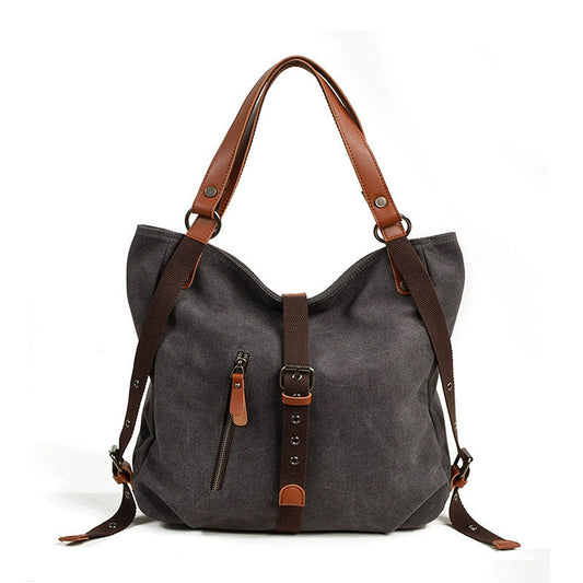 Multifunctional Canvas Shoulder Bag