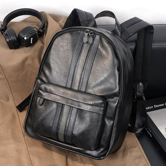 New Trend Business Casual Leather Men's Shoulder Computer Bag