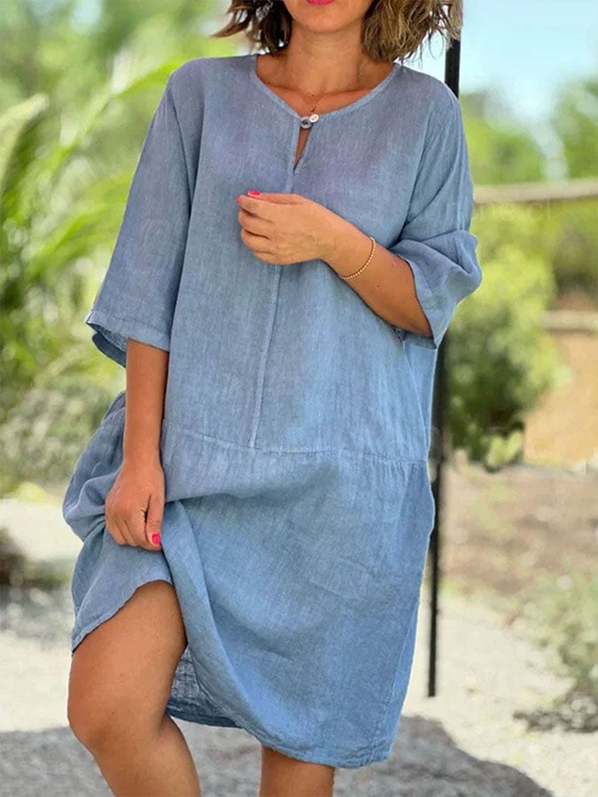 Women's Casual Cotton Dresses