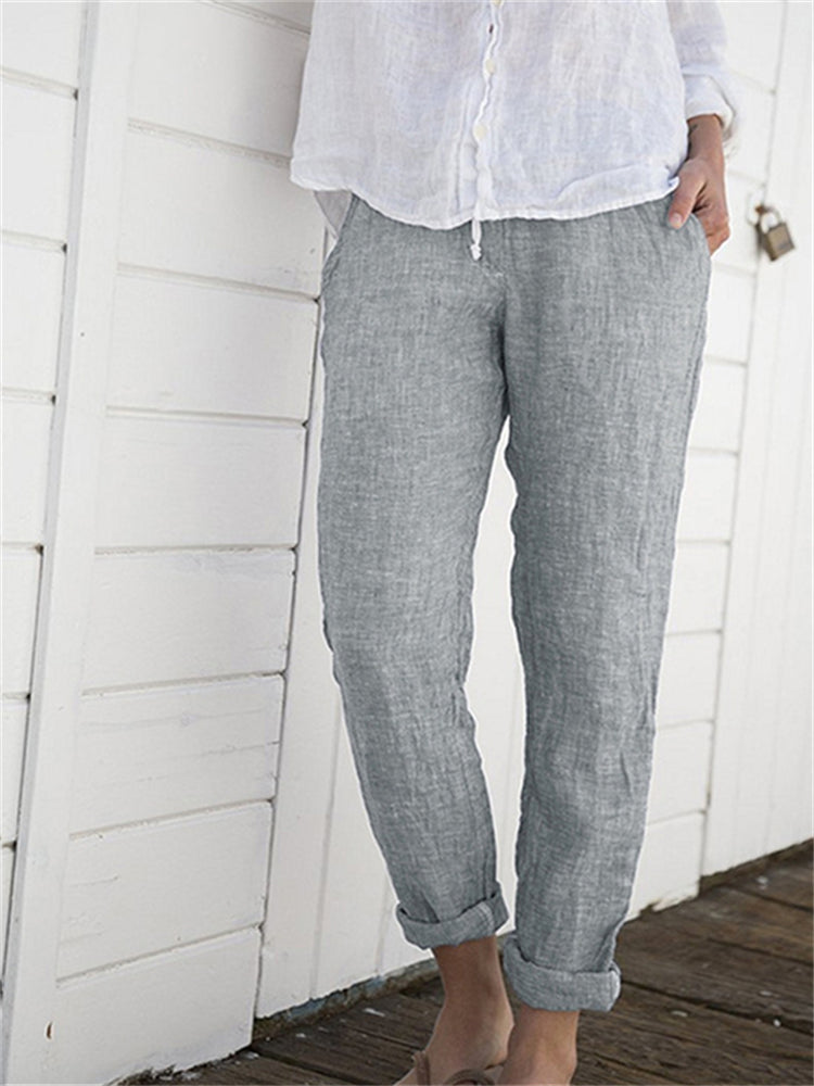 Drawstring Breathable Comfy Casual Pants