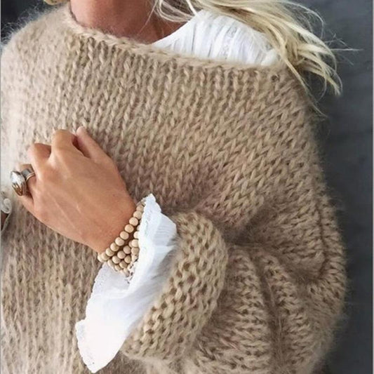 🔥Christmas Sale 🎁🎄-50% OFF-Casula Hollow Out  Mohair Sweater