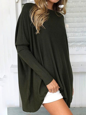 🔥Christmas Sale 🎁🎄-50% OFF-Women Casual Plus Size Tops Tunic Long Sleeve T Shirt