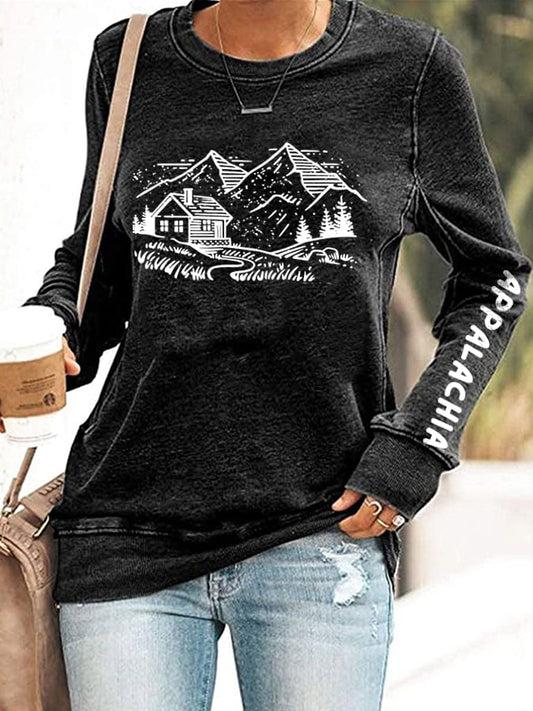 Women's Hurricane Helen Disaster Relief Printed Sweatshirt