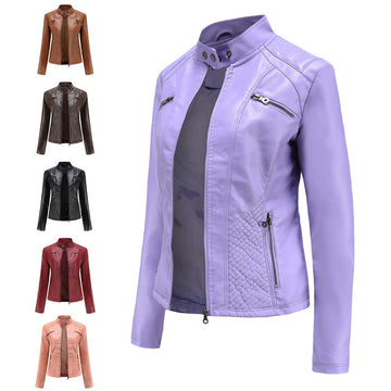 Lady Short Jacket Spring Jacket Motor Biker