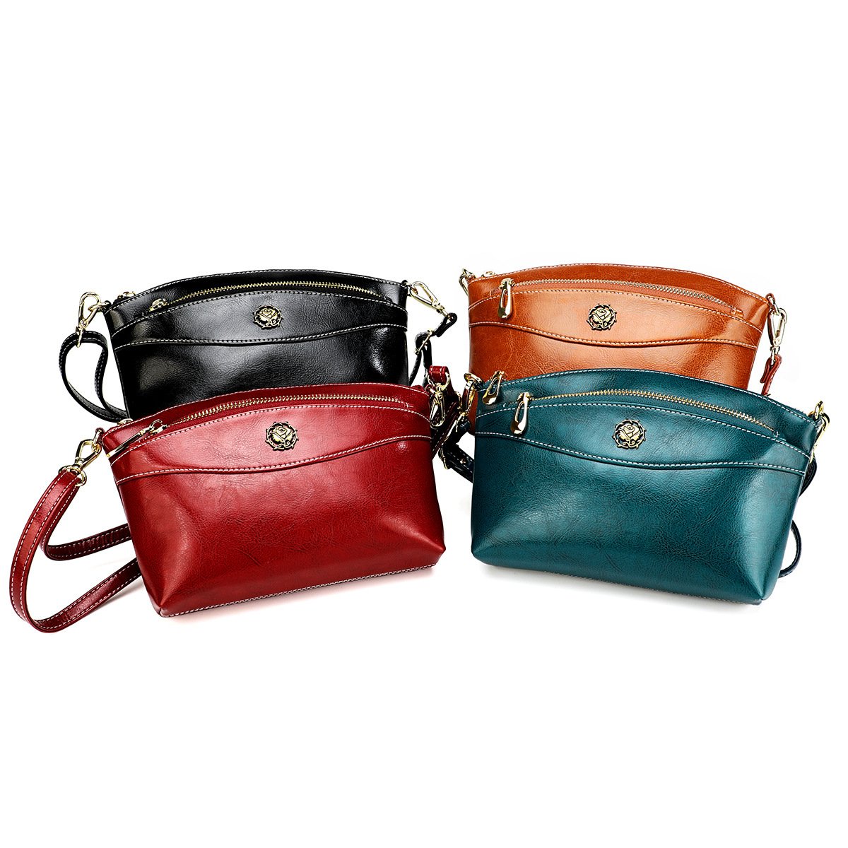 Women's Small Bag New Fashion Joker Shoulder Messenger Bag Leather Women's Bag