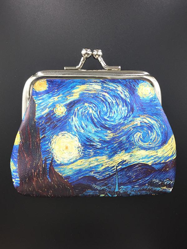 Van Gogh Art Vintage Coin Purse