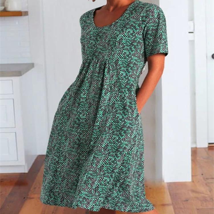 Women's floral midi dress