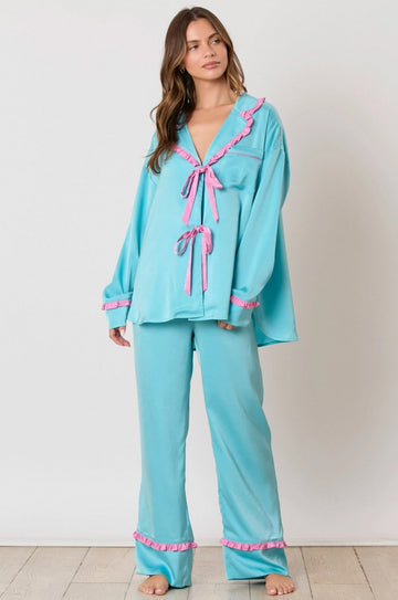 Aqua Bliss Pajama Set